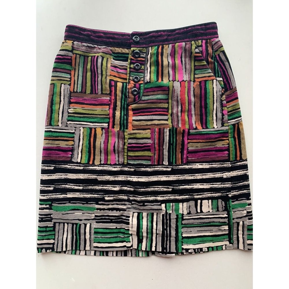 Women's Odille Cotton Mini Skirt Size 4 A1